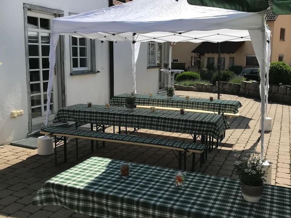 Hotel Hohe Schule Bad Überkingen Eksteriør billede